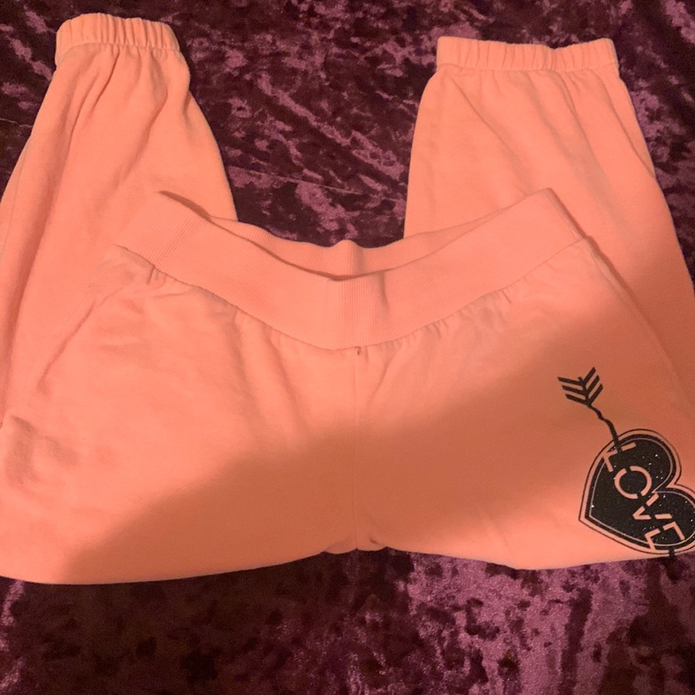Pink Womens Joggers